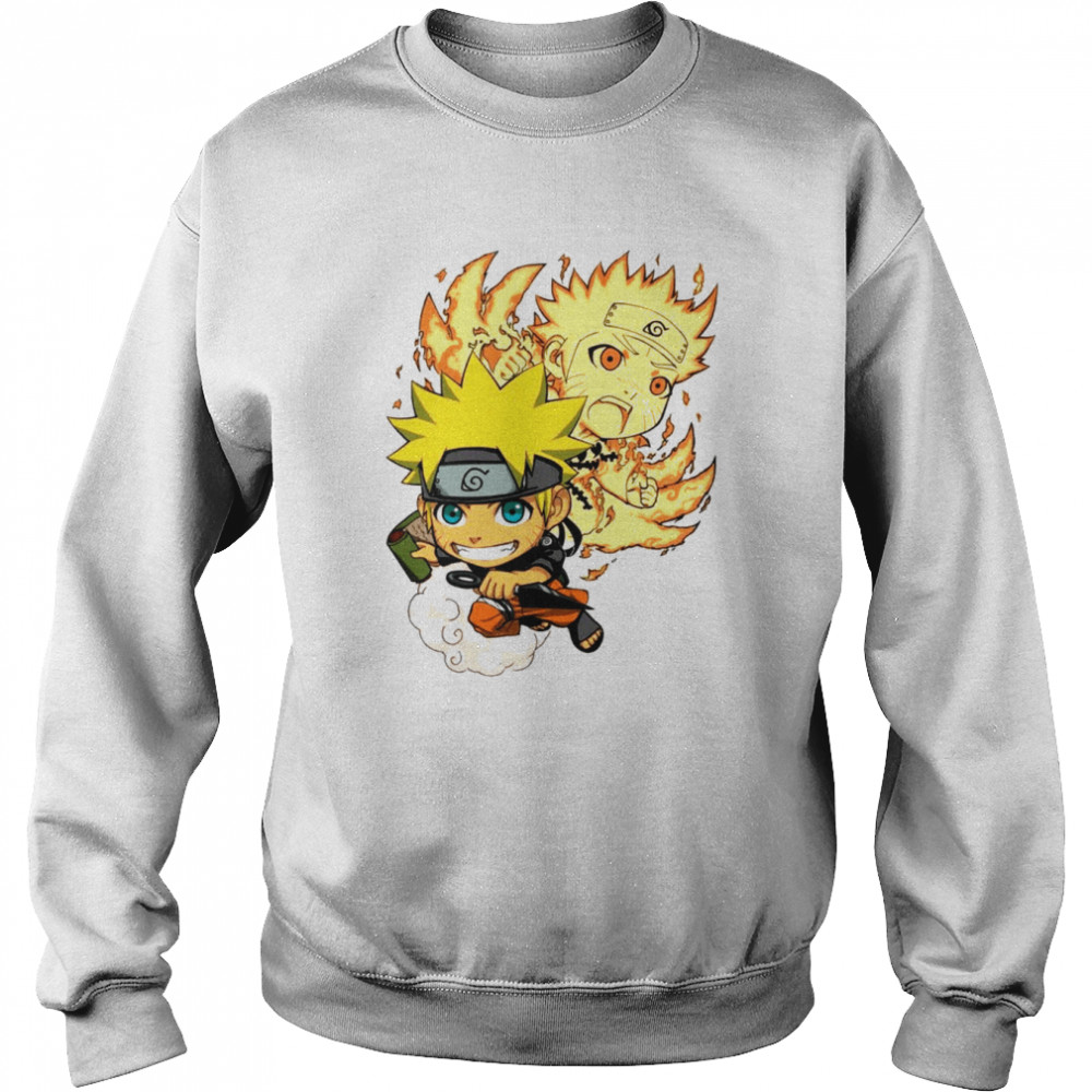 Chibi Design Naruto’s World Anime shirt Unisex Sweatshirt