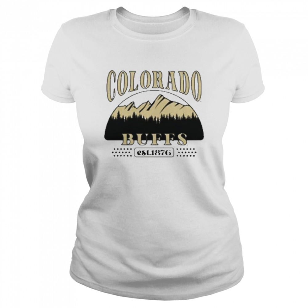 Colorado buffaloes est 1876 mountain t-shirt Classic Women's T-shirt