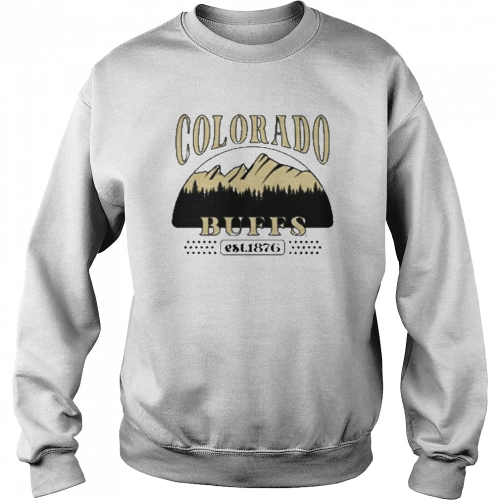 Colorado buffaloes est 1876 mountain t-shirt Unisex Sweatshirt