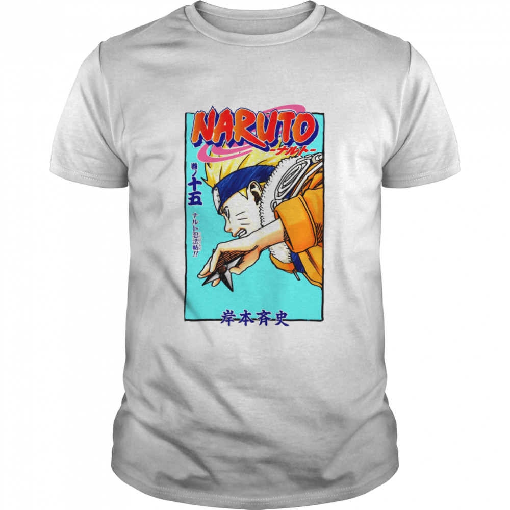 Colored Design Anime Naruto Naruto Uzumaki shirt Classic Men's T-shirt