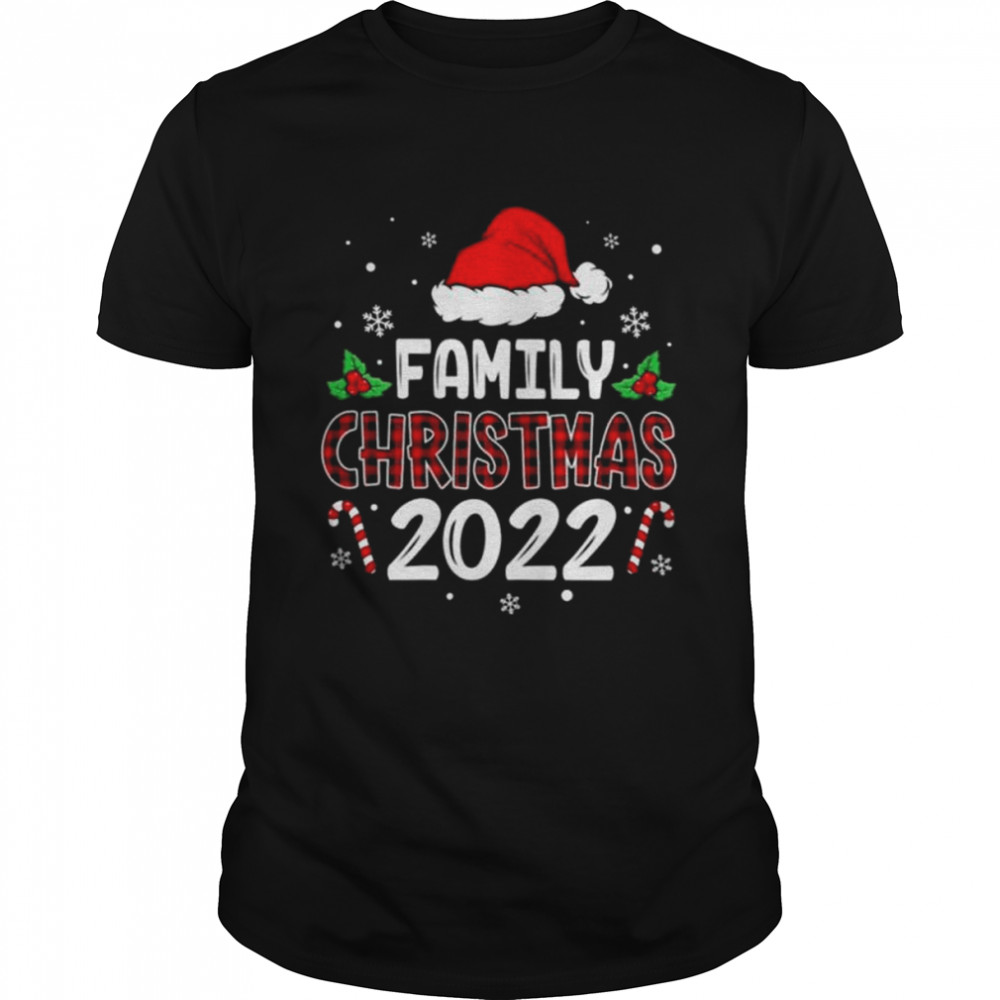 Elf Santa hat family christmas 2022 shirt Classic Men's T-shirt