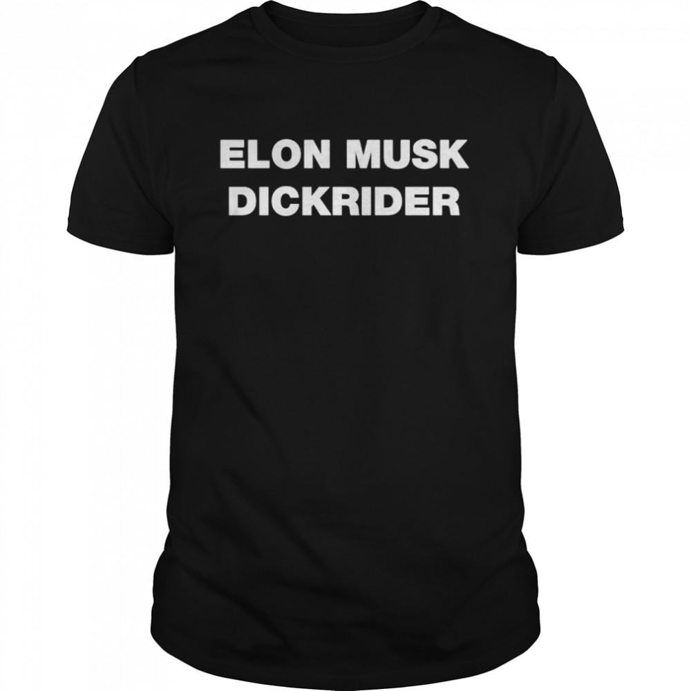 elon Musk Dickrider shirt Classic Men's T-shirt