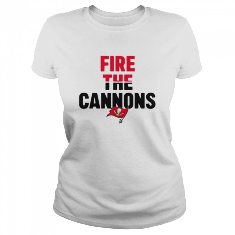 fire the cannons Tampa Bay Buccaneers shirt Classic Women's T-shirt