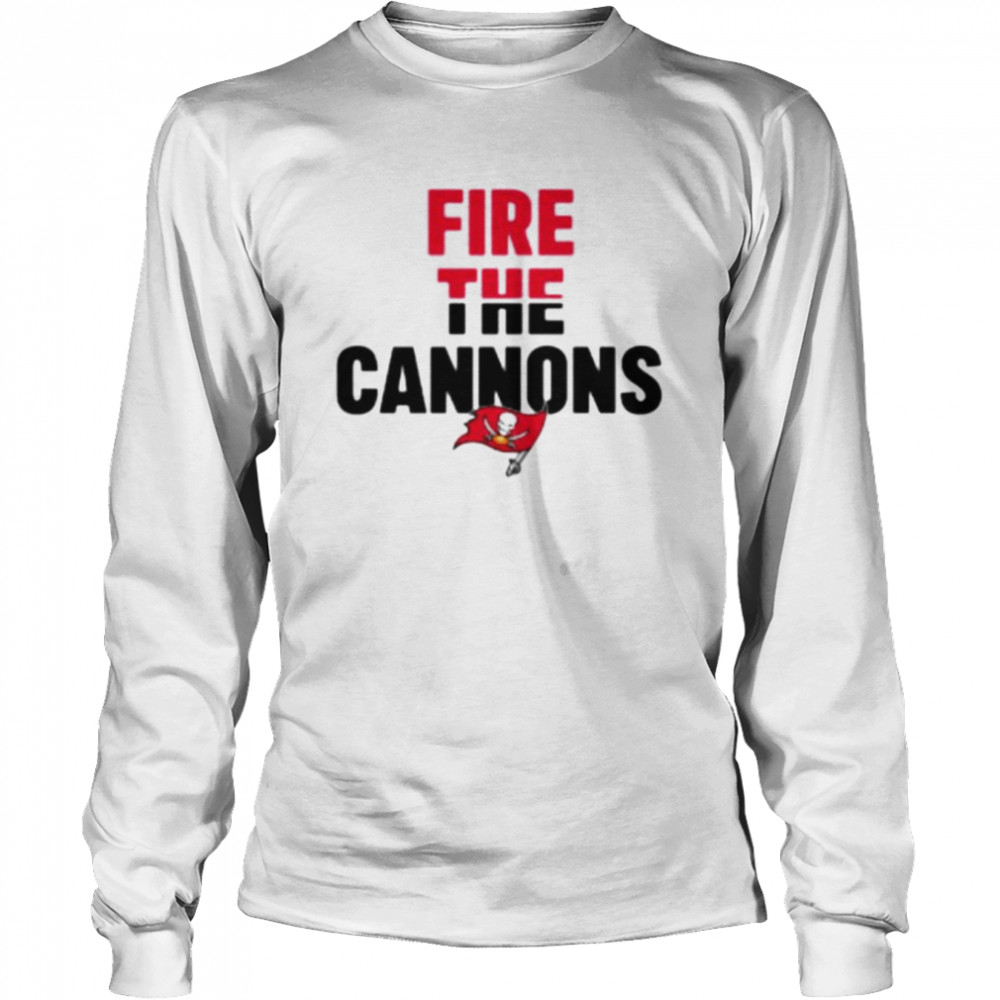 fire the cannons Tampa Bay Buccaneers shirt Long Sleeved T-shirt