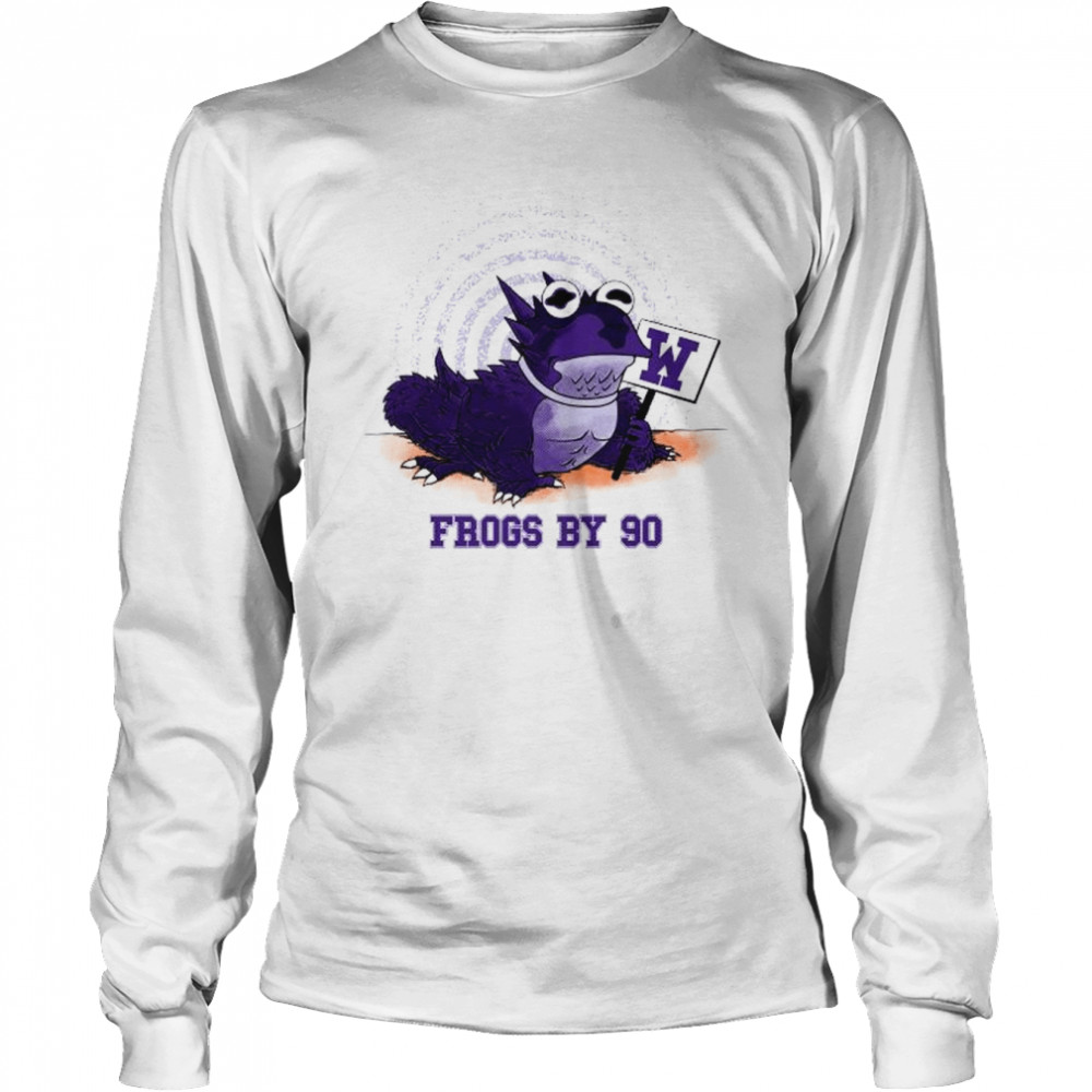 Frogs By 90 Pocket shirt Long Sleeved T-shirt