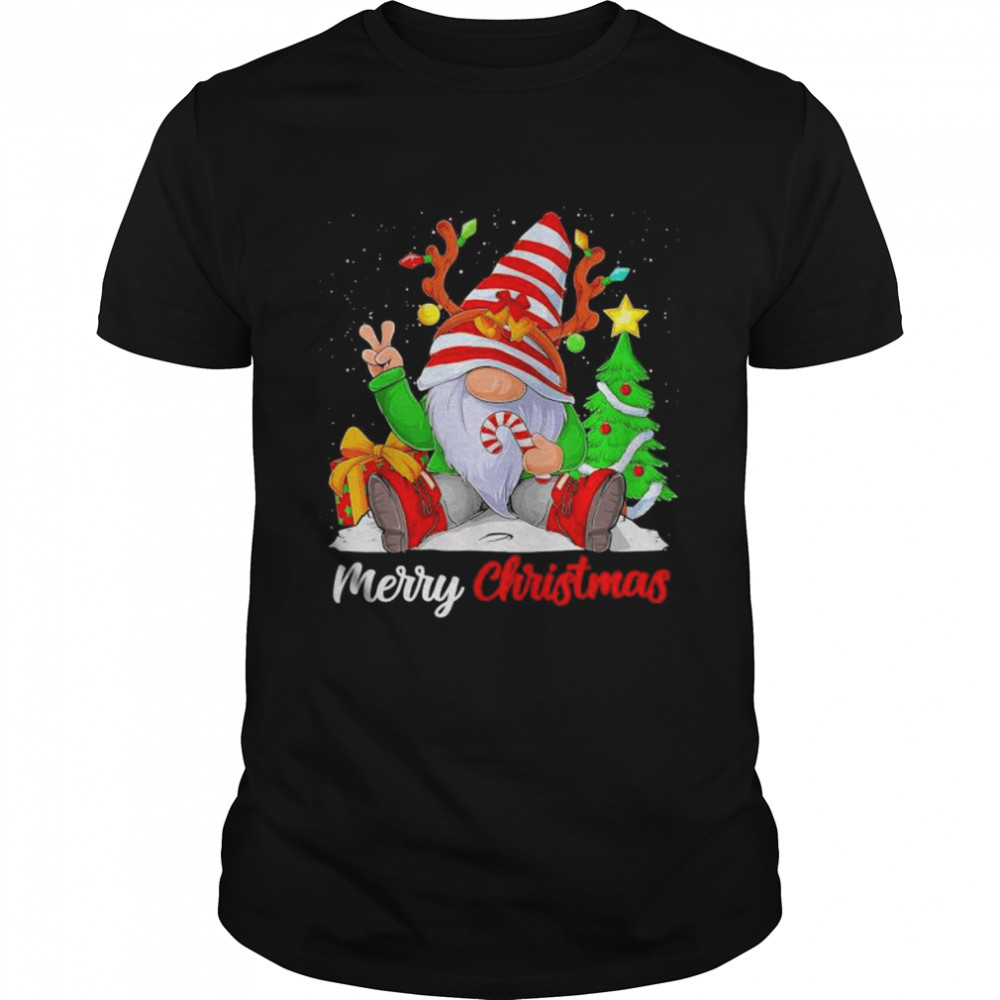 Gnome and Family Merry Christmas gift 2022 shirt Classic Men's T-shirt