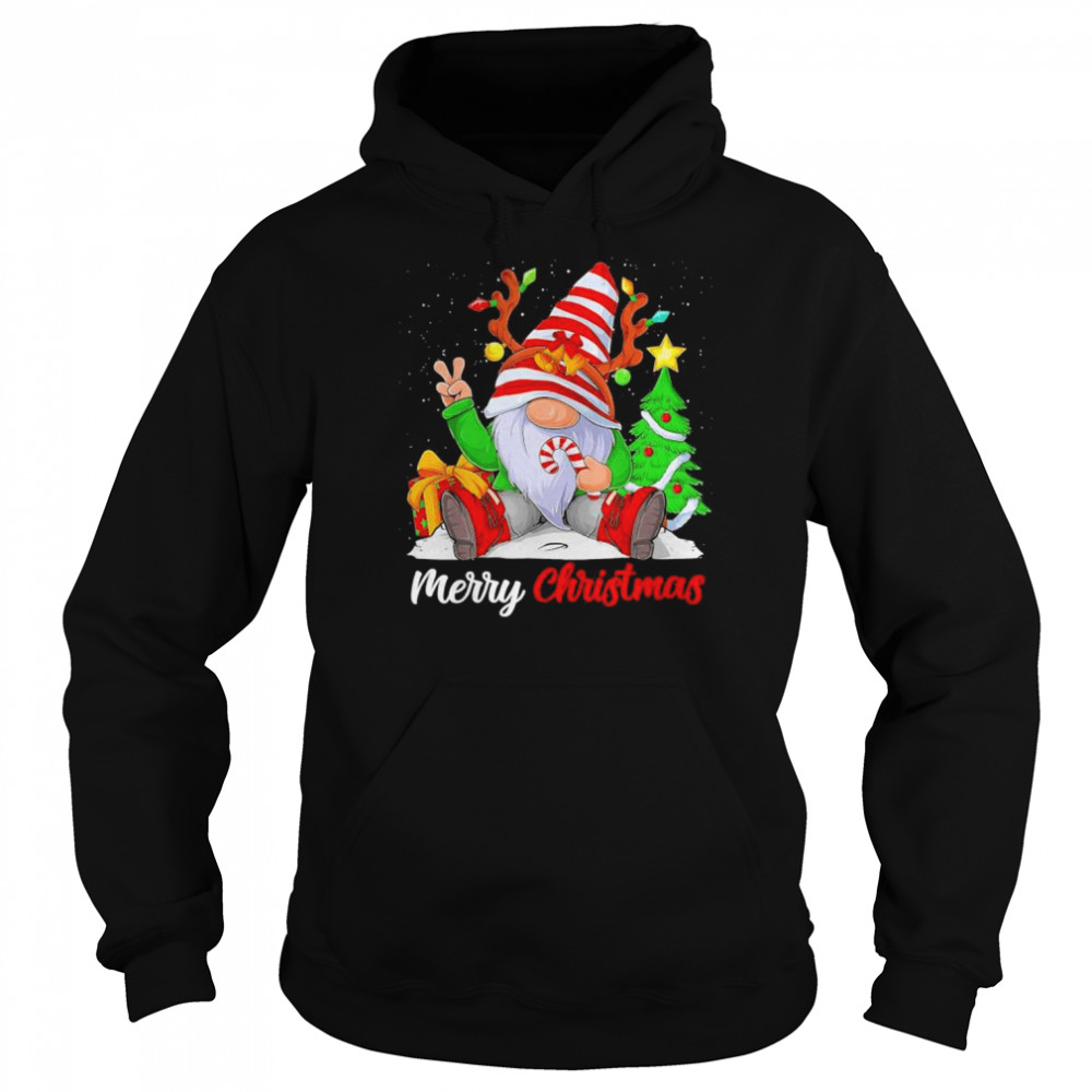 Gnome and Family Merry Christmas gift 2022 shirt Unisex Hoodie