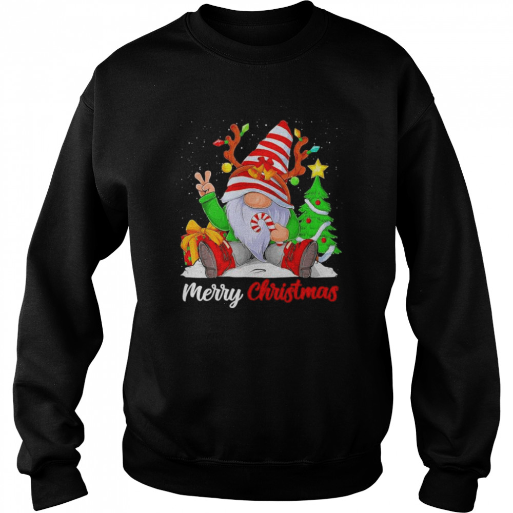 Gnome and Family Merry Christmas gift 2022 shirt Unisex Sweatshirt