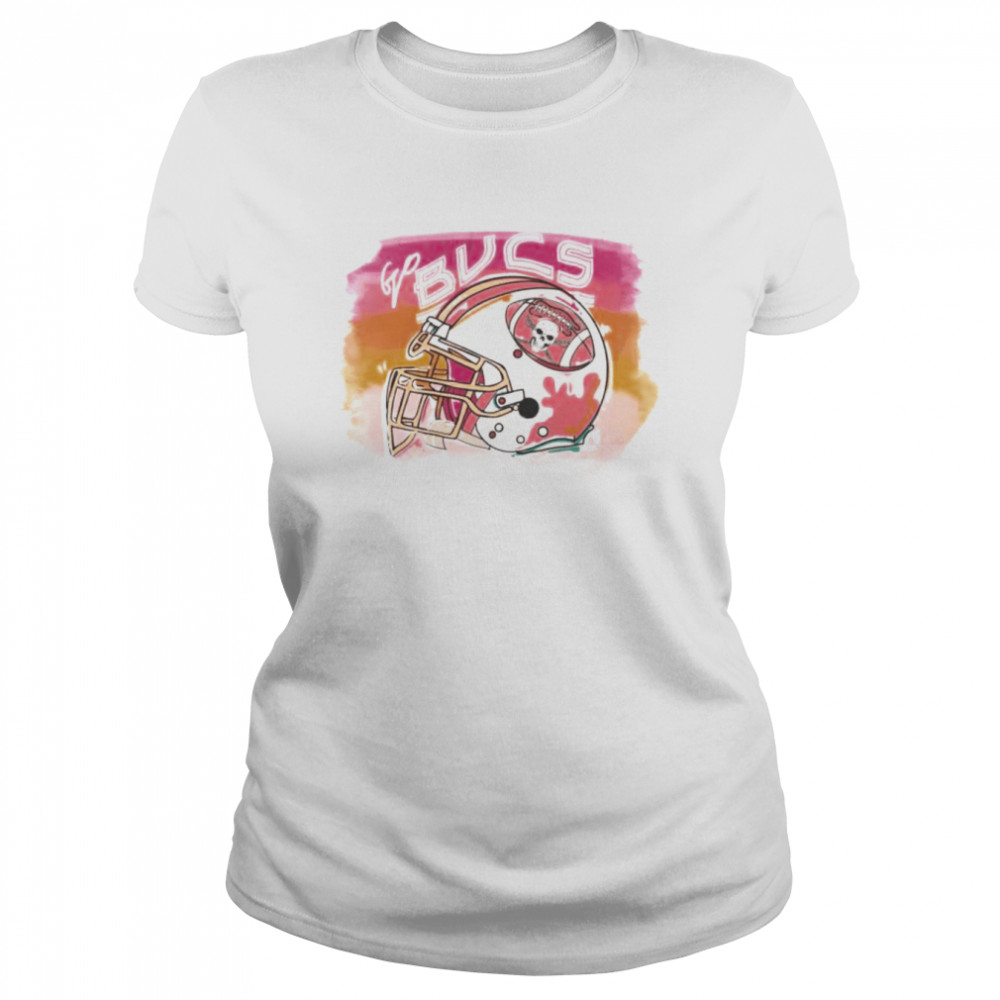 go Bucs helmet Tampa Bay Buccaneers shirt Classic Women's T-shirt