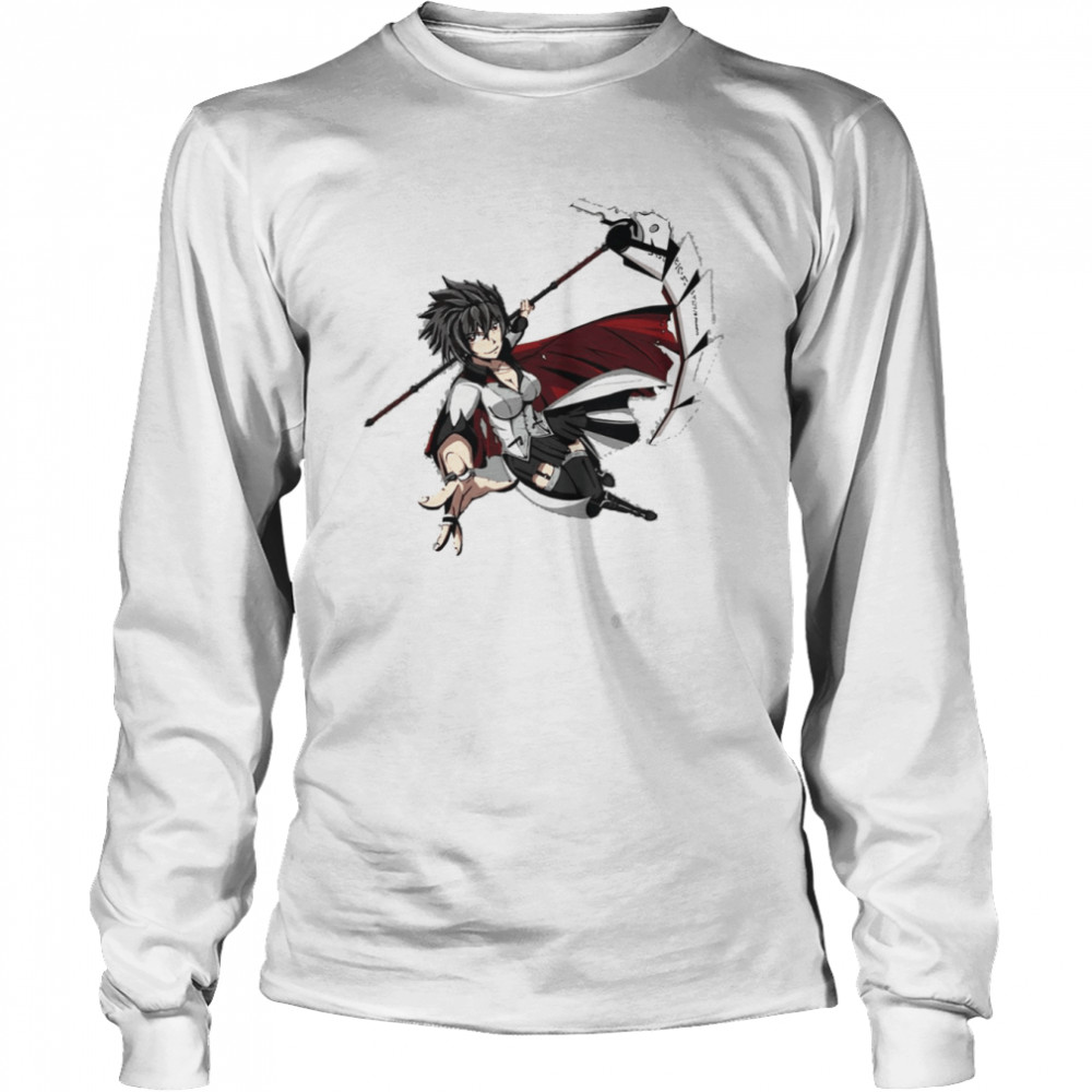 Huntress Ruby Rose Qrow Branwen Rwby shirt Long Sleeved T-shirt