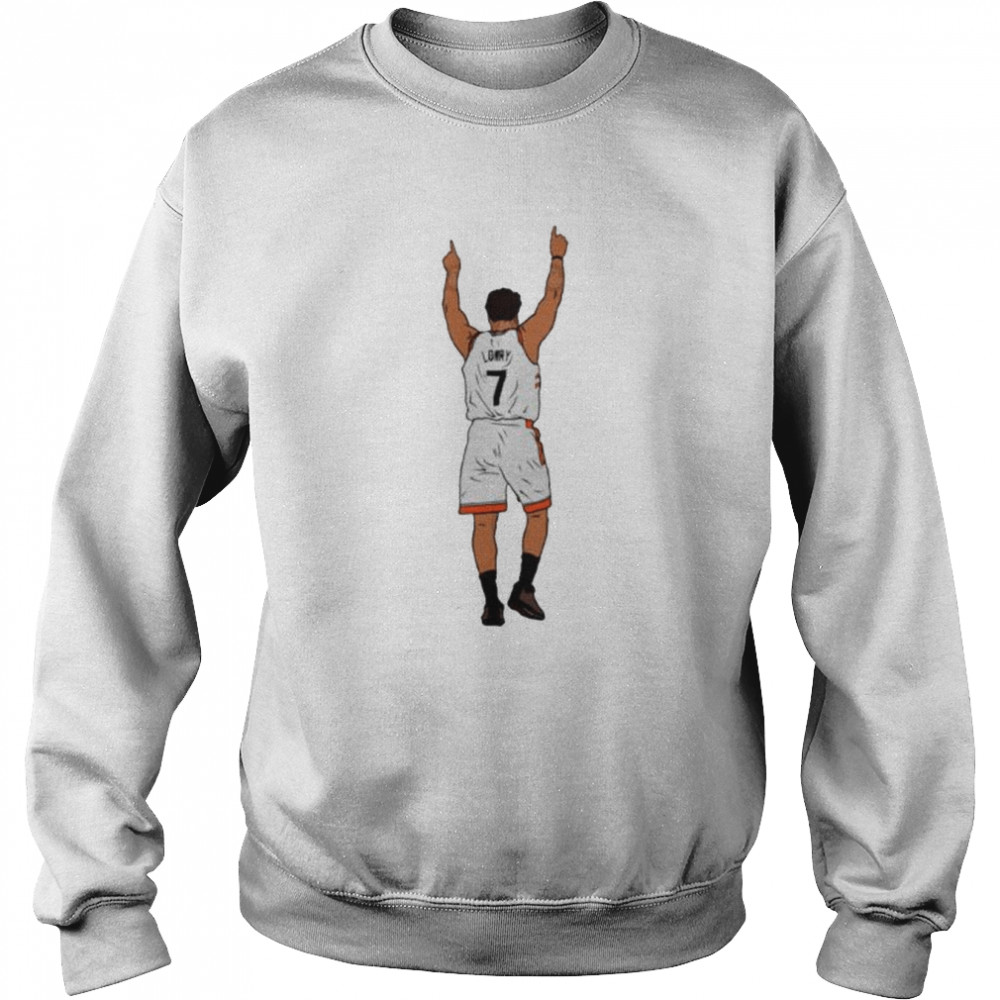 kyle Lowry Miami Heat pointing up shirt Unisex Sweatshirt