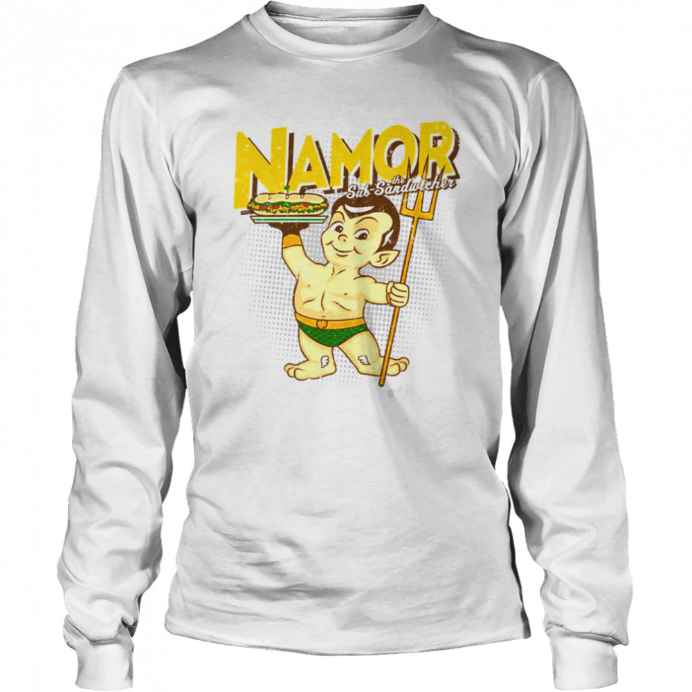 Parody Namor The Sub Sandwicher shirt Long Sleeved T-shirt