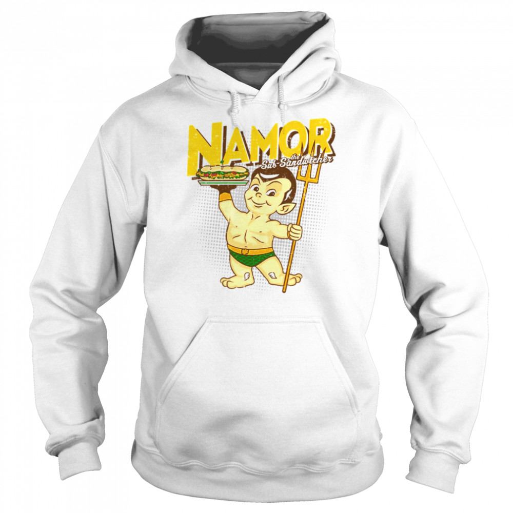 Parody Namor The Sub Sandwicher shirt Unisex Hoodie