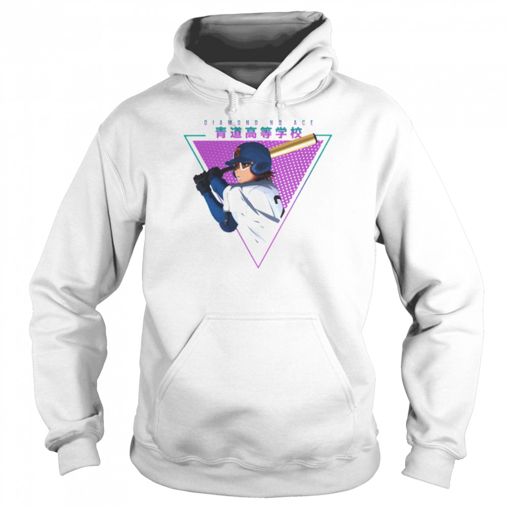 Pastel Retro Miyuki Kazuya Diamond No Ace shirt Unisex Hoodie