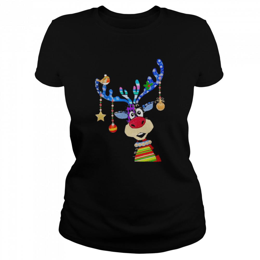 Reindeer Bauble Merry Christmas 2022 shirt Classic Women's T-shirt