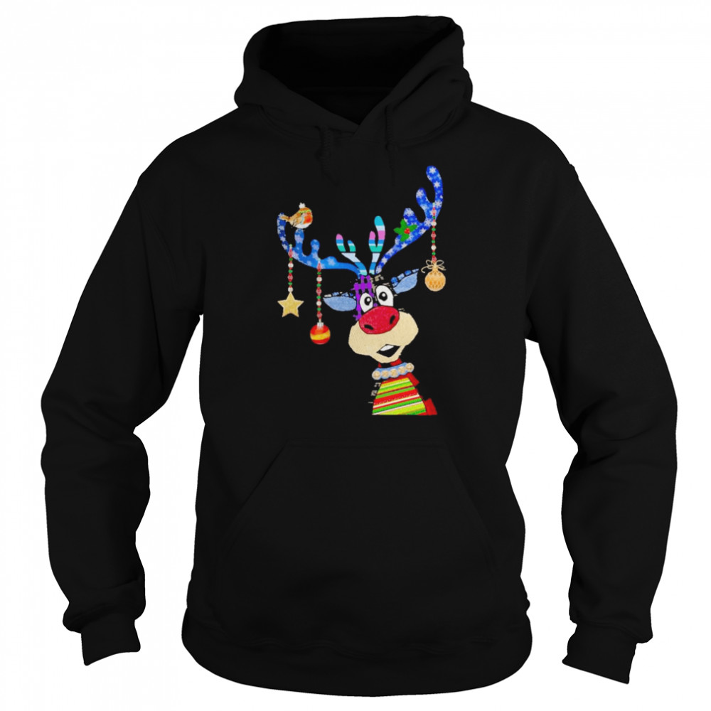 Reindeer Bauble Merry Christmas 2022 shirt Unisex Hoodie