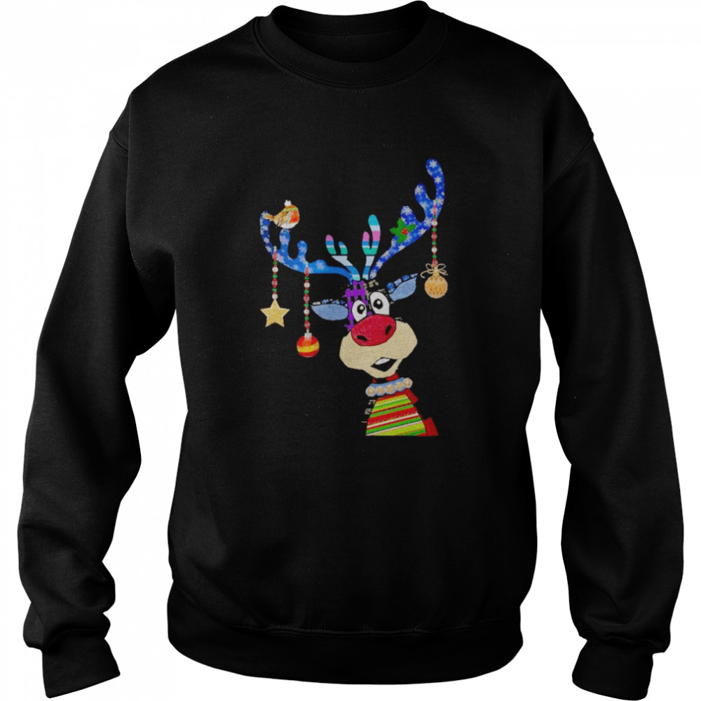 Reindeer Bauble Merry Christmas 2022 shirt Unisex Sweatshirt