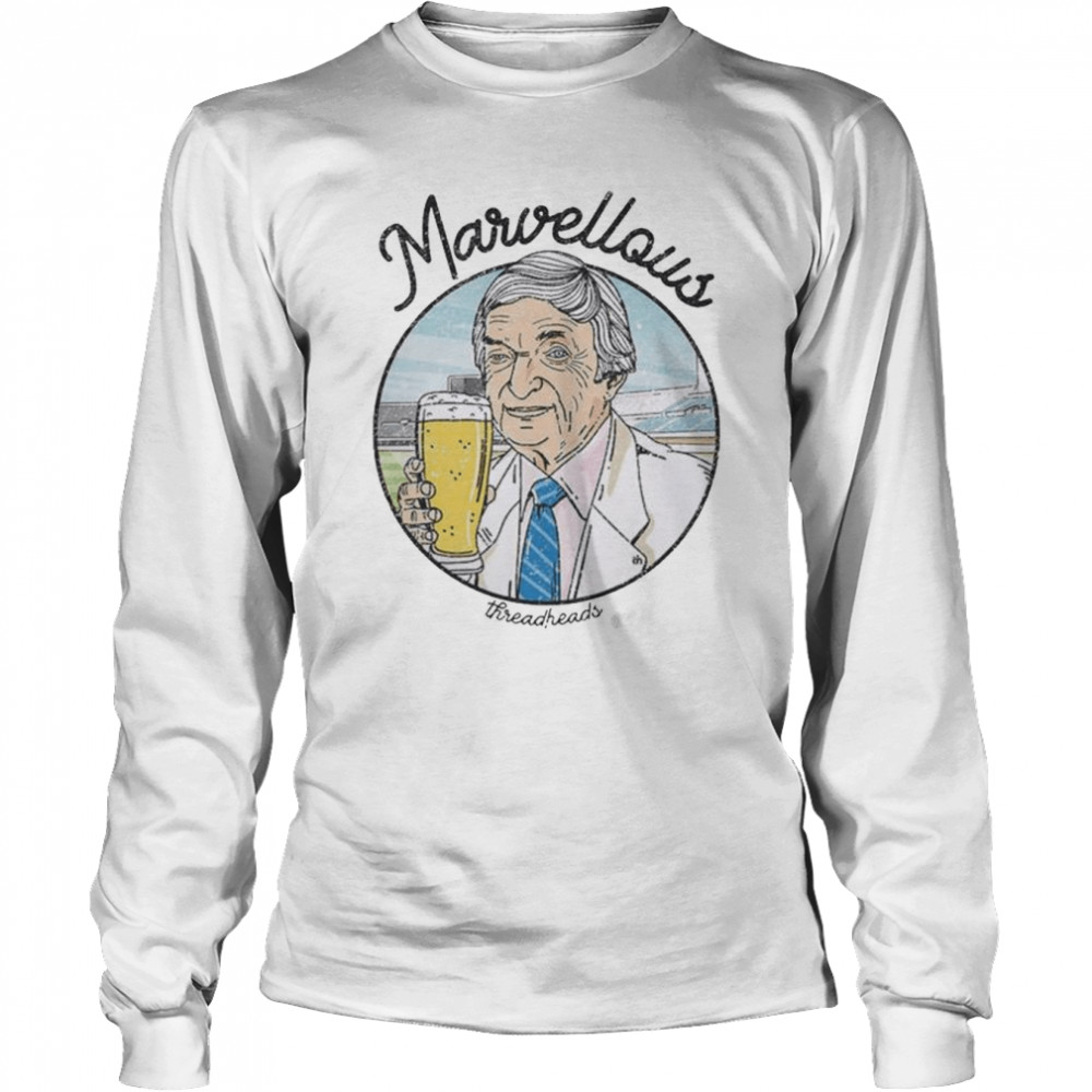 Richie benaud marvellous 2022 shirt Long Sleeved T-shirt