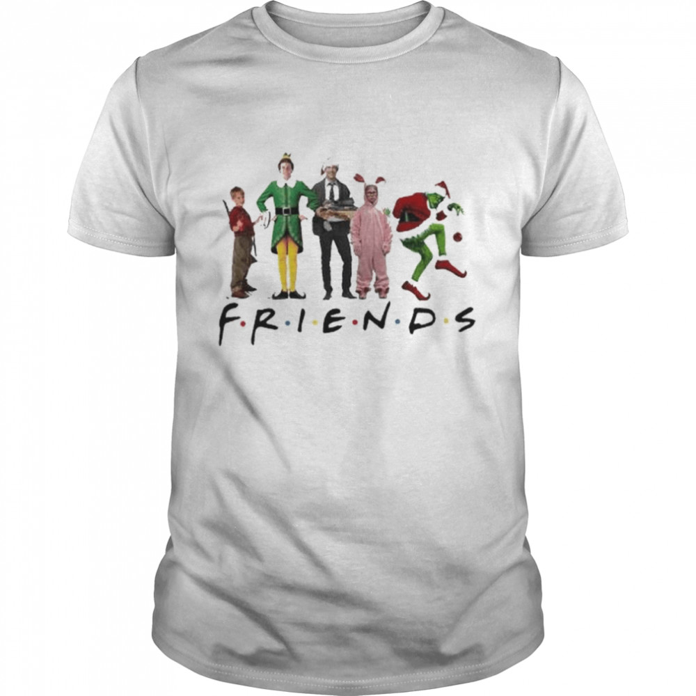 Santa grinch friends squad 2022 Christmas sweater Classic Men's T-shirt