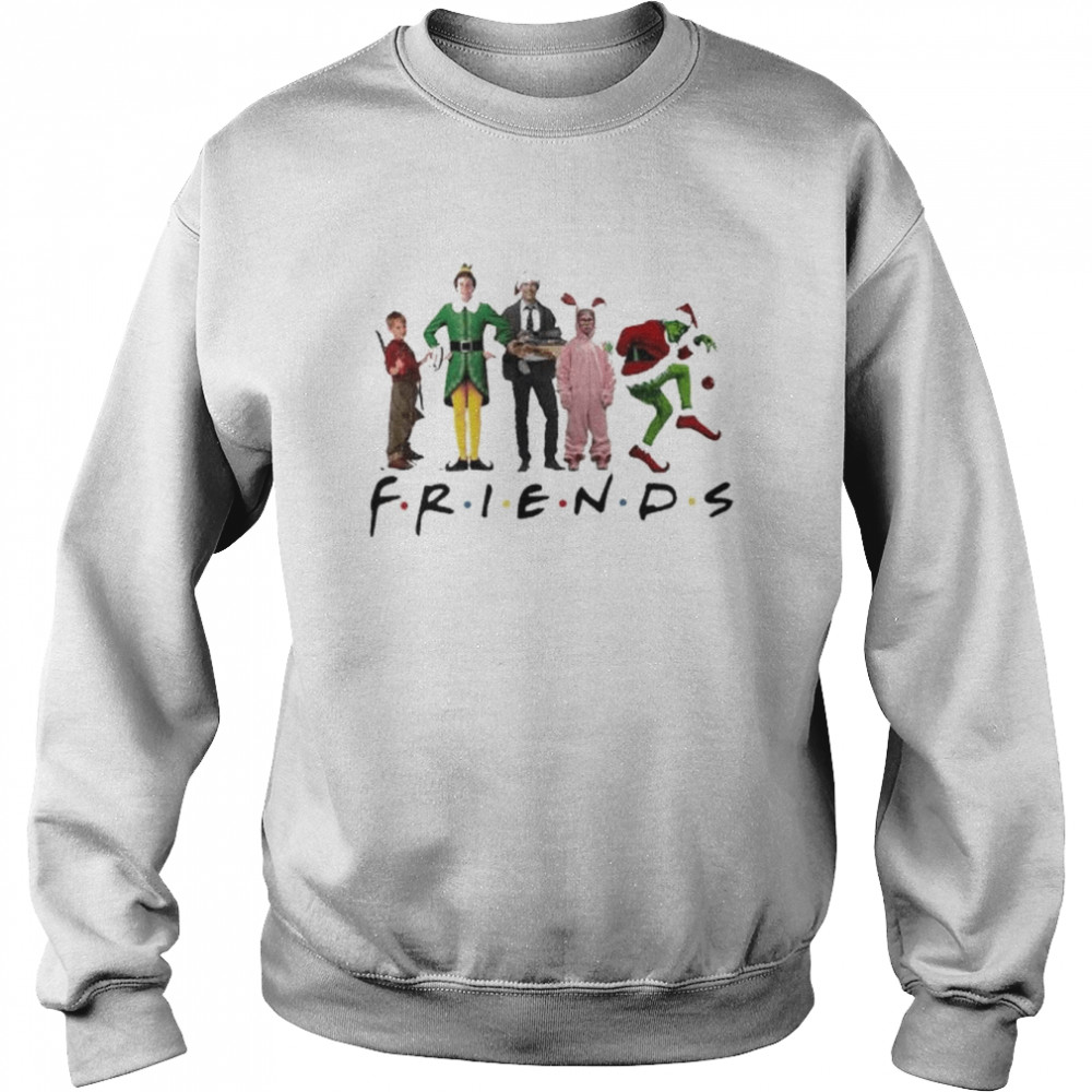 Santa grinch friends squad 2022 Christmas sweater Unisex Sweatshirt