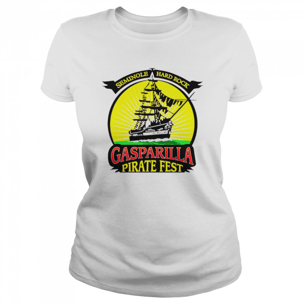 Seminole Hard Rock Gasparilla Pirates shirt Classic Women's T-shirt