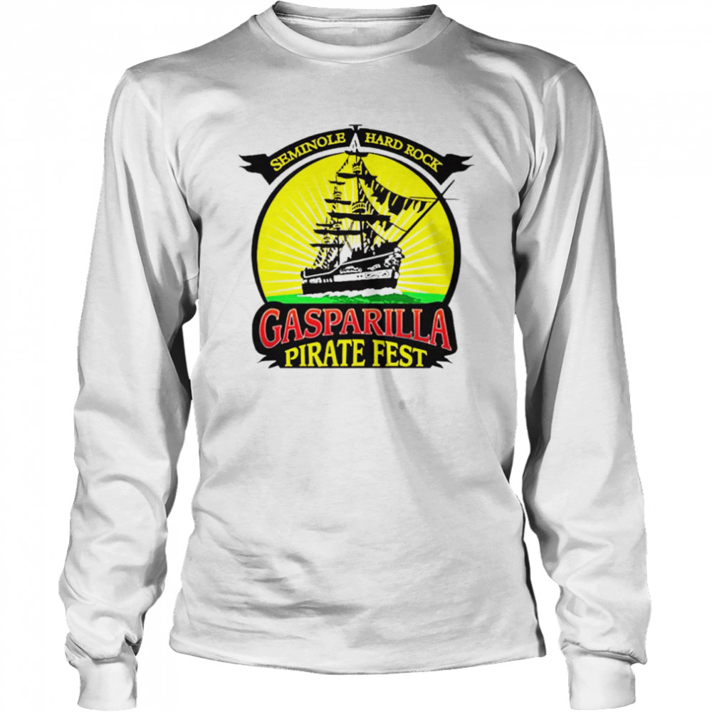 Seminole Hard Rock Gasparilla Pirates shirt Long Sleeved T-shirt